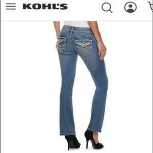 NWOT Apt.9 Boot Cut Jeans